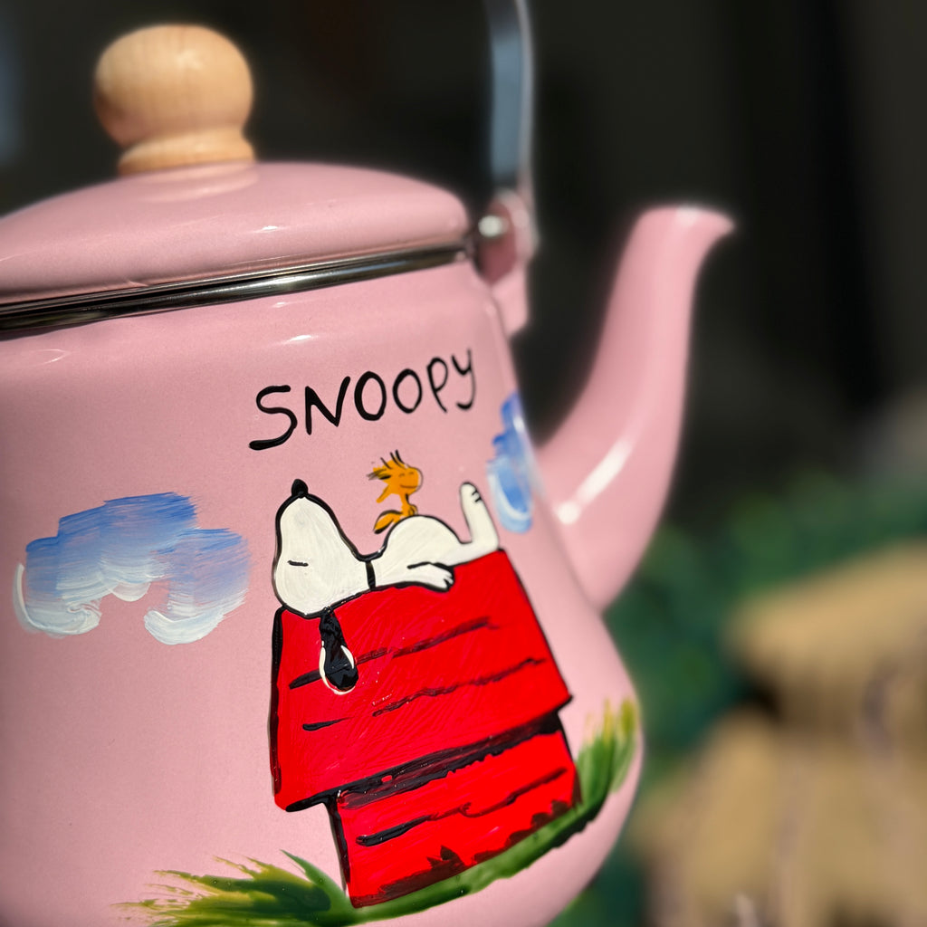 Tetera Rosada Snoopy II