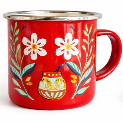 Jarro enlozado  inspirado en latas de Supremo