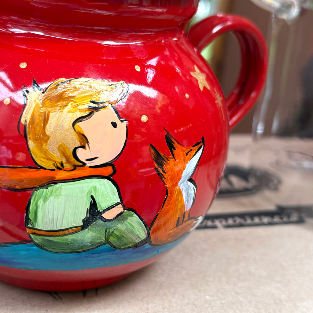 Azucarero enlozado Principito