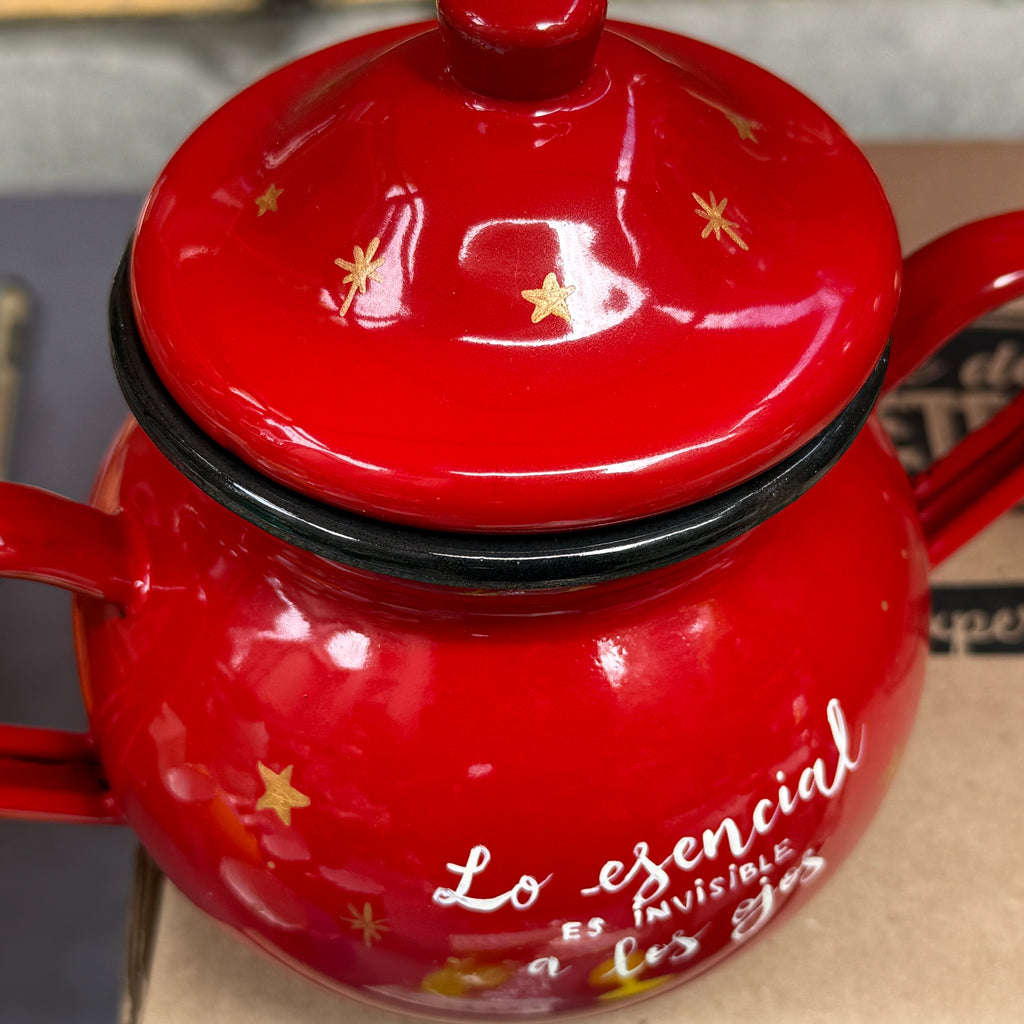 Azucarero enlozado Principito