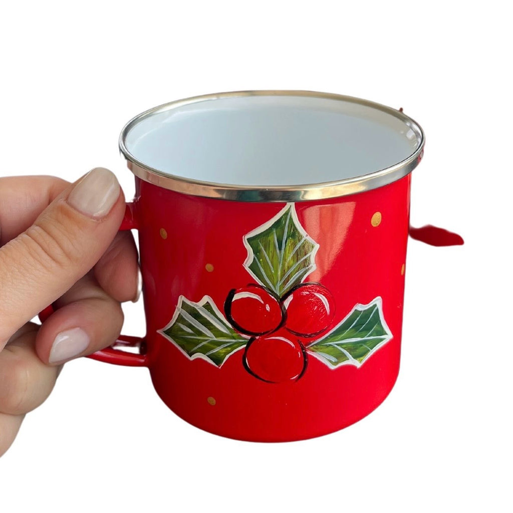 Jarro enlozado Navidad