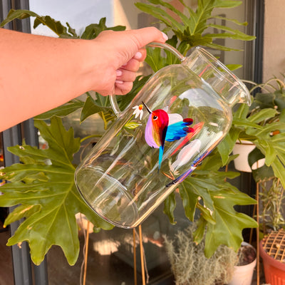 Jarrón  Aves Chilenas