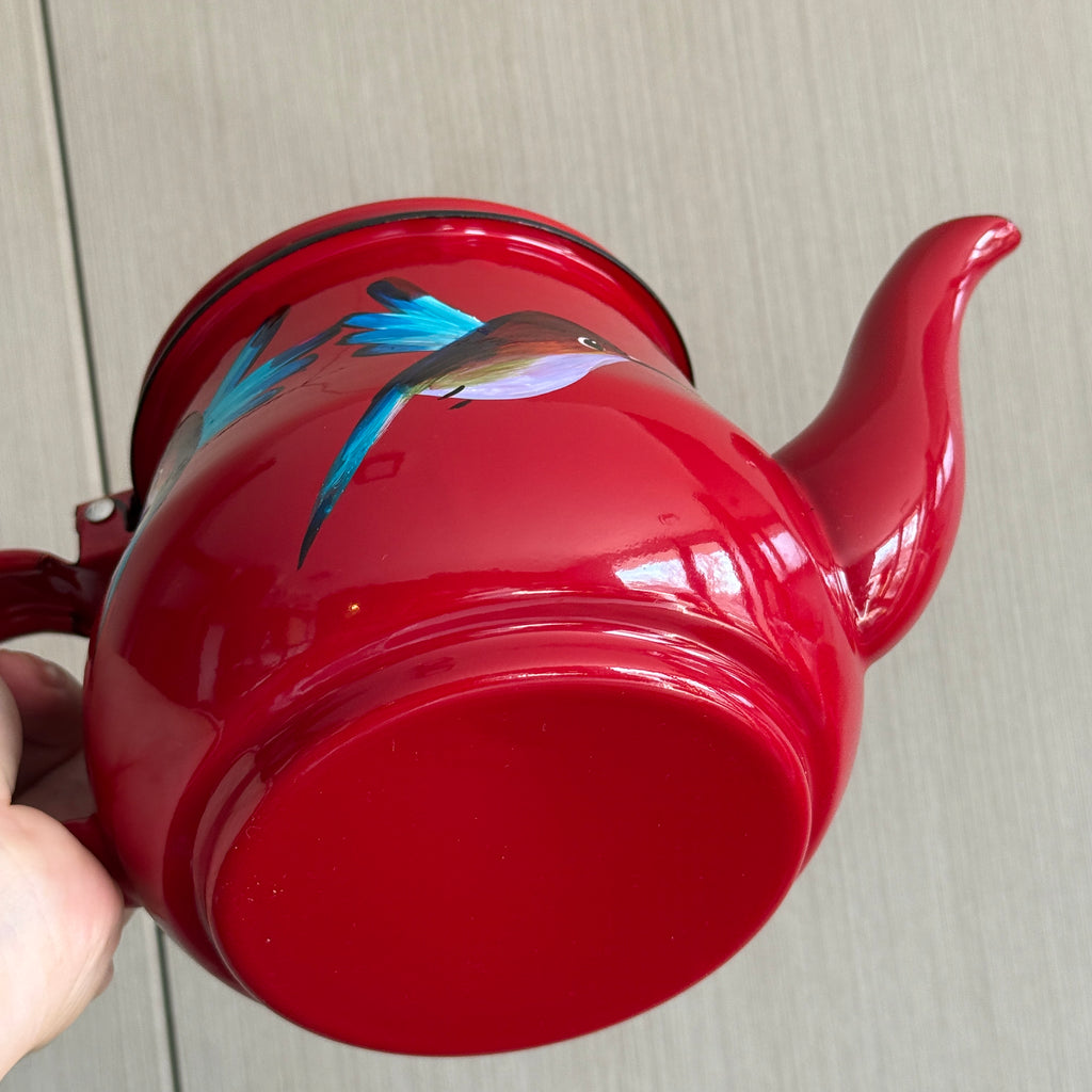 Tetera 1 litro colibríes