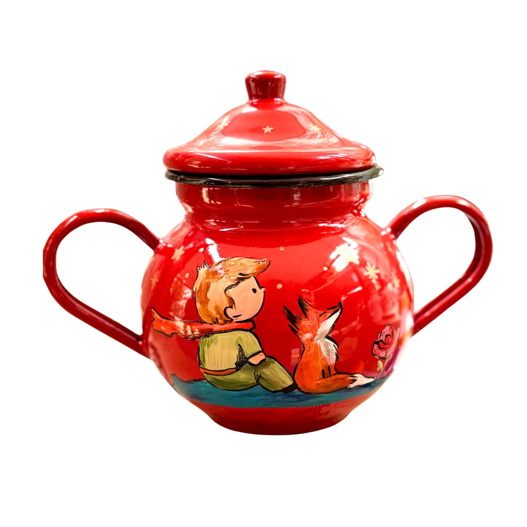 Azucarero enlozado Principito