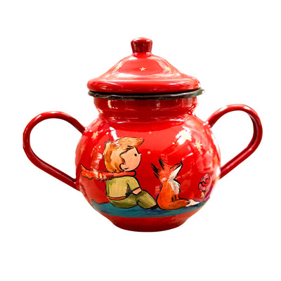 Azucarero enlozado Principito