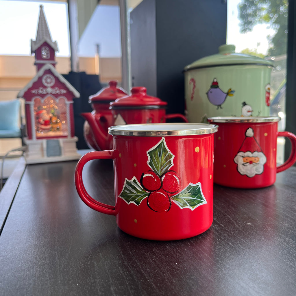 Jarro enlozado Navidad