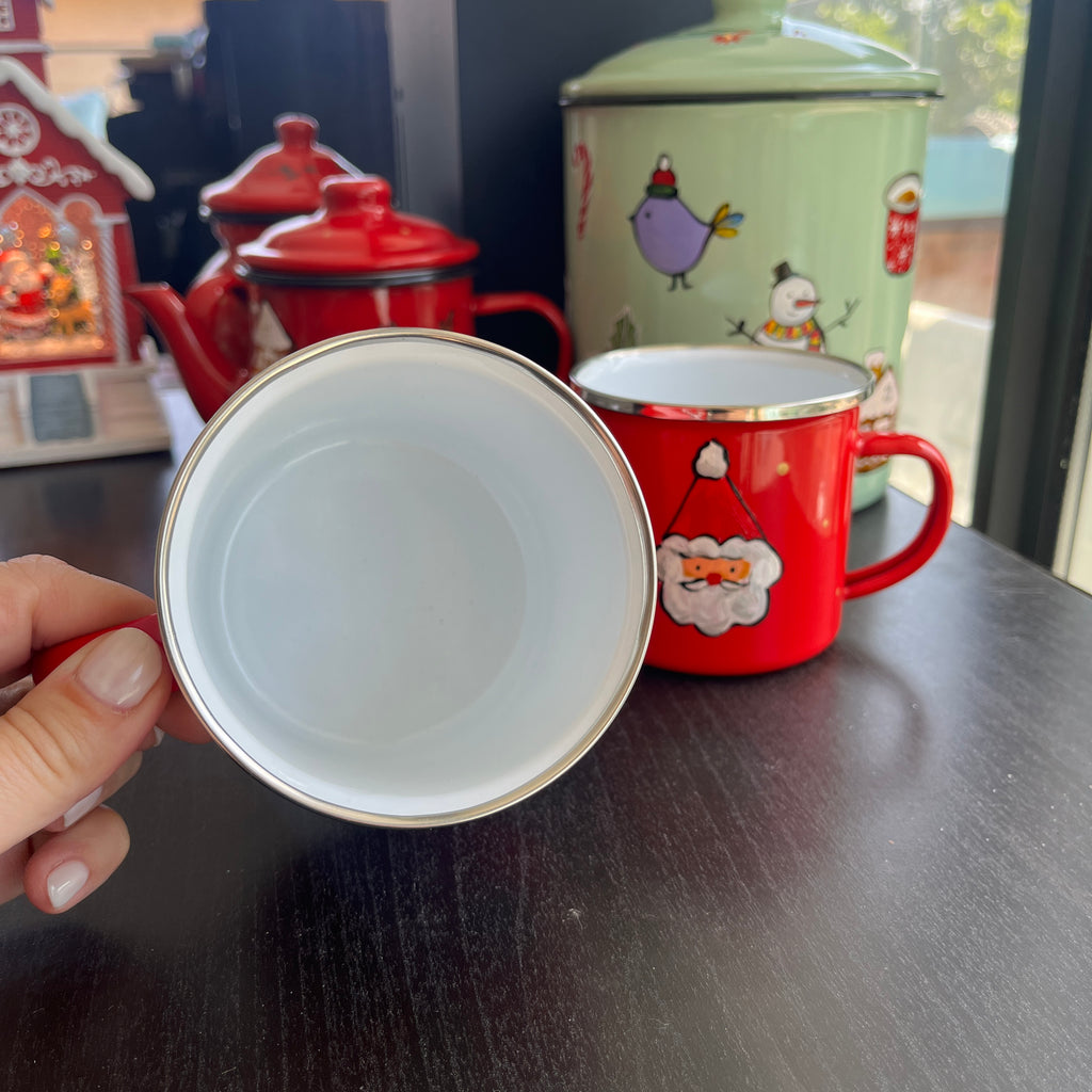 Jarro enlozado Navidad