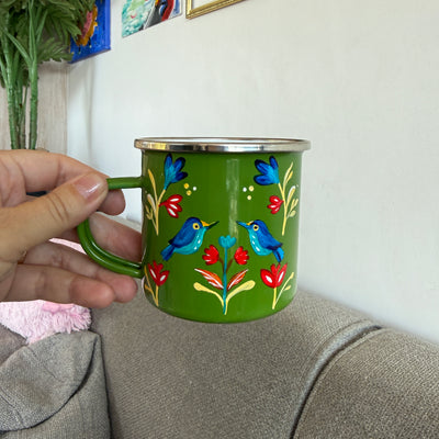 Jarro enlozado inspirado en latas de Supremo