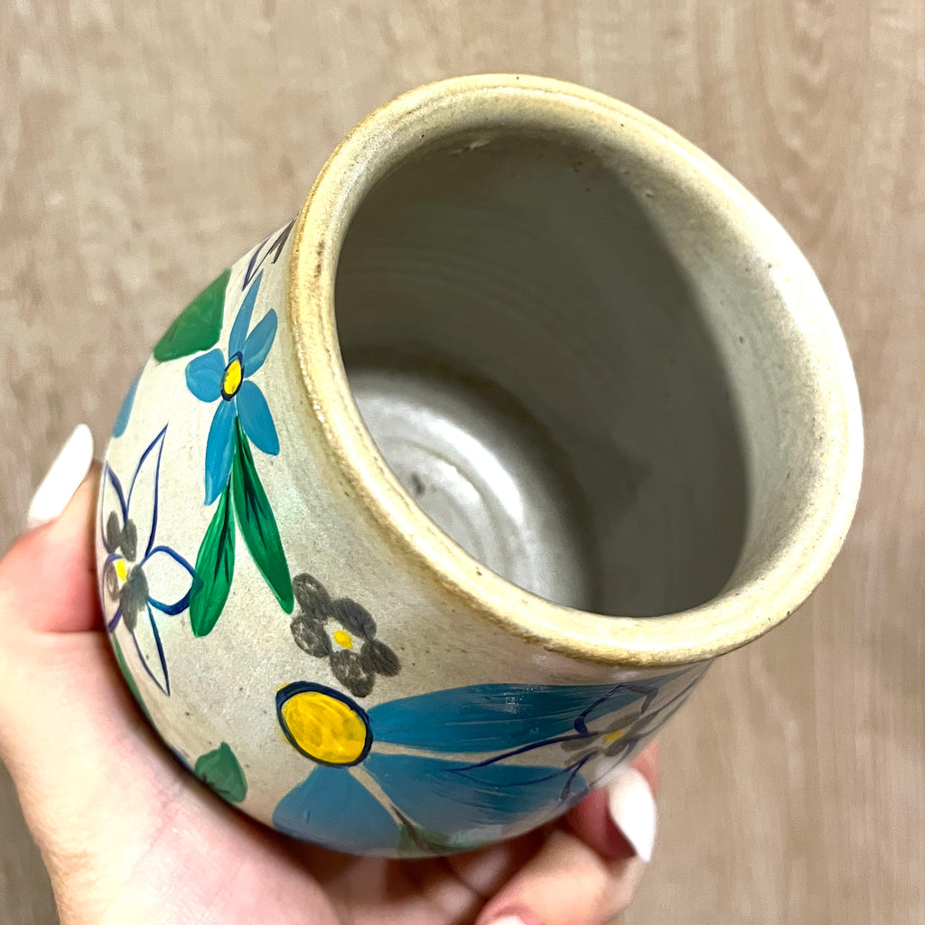 Cuenco Flores azules