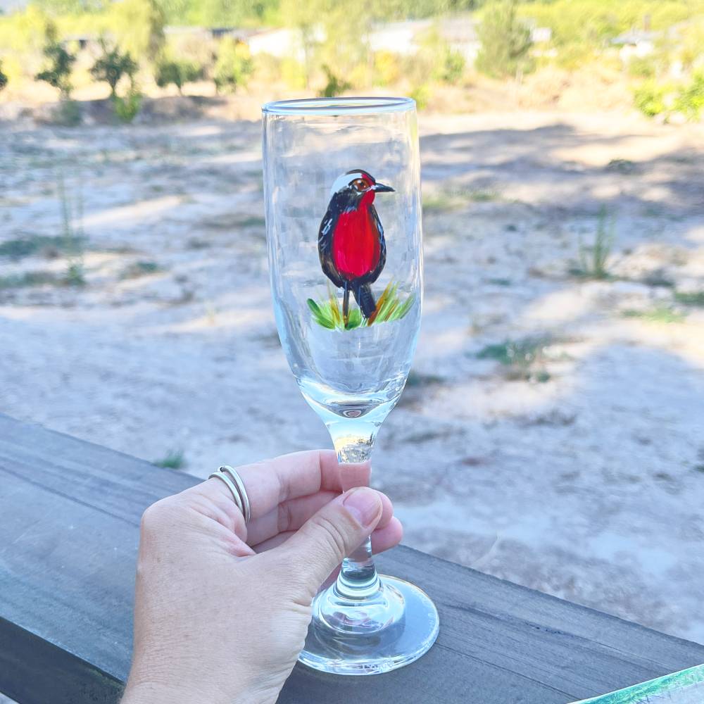 Copa espumante loica