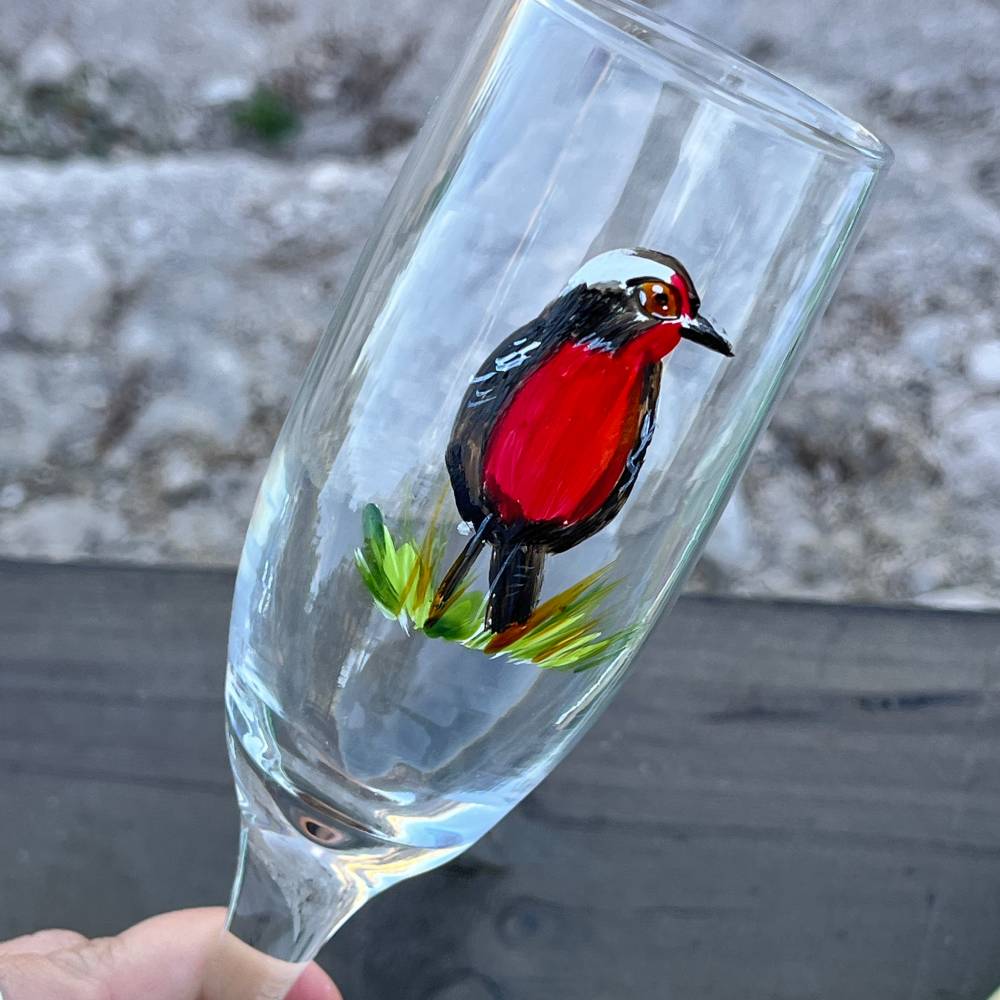 Copa espumante loica