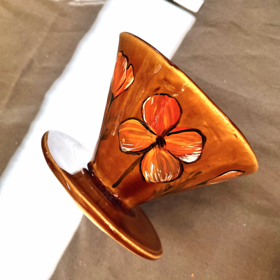 V60 para café con dedales de oro