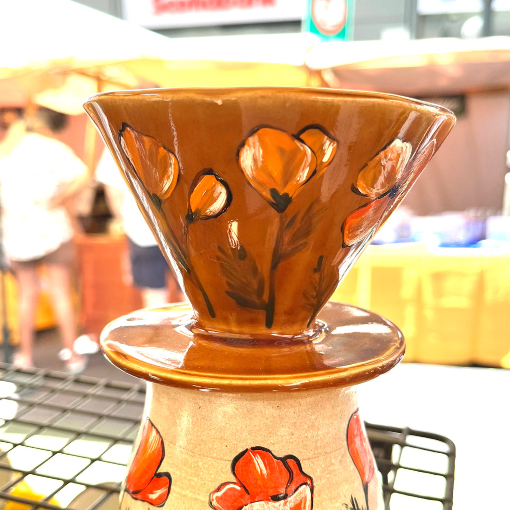 V60 para café con dedales de oro