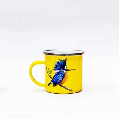 Jarro amarillo enlozado 300 ml Martín Pescador